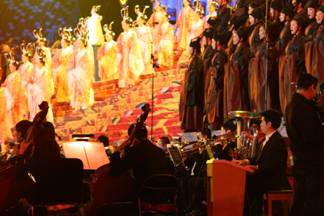 雅馬哈雙排鍵電子琴與4萬觀眾共享張藝謀鳥巢版《圖蘭朵》 