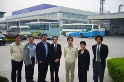 香港通利琴行一行參觀雅馬哈在華工廠