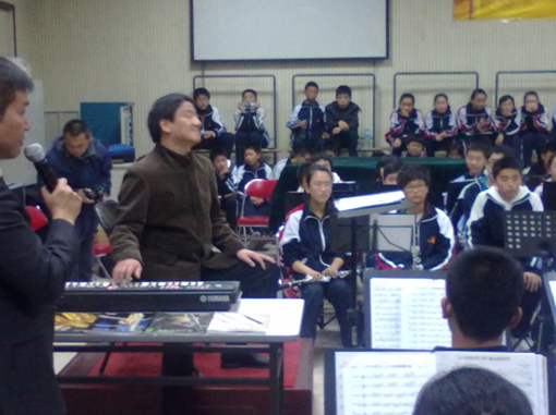 北京109中學雅馬哈示范樂團大師班活動圓滿結束 