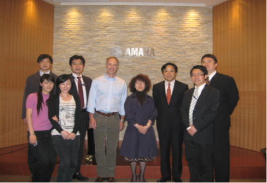 雅馬哈藝術(shù)家來(lái)我司訪問(wèn)交流 