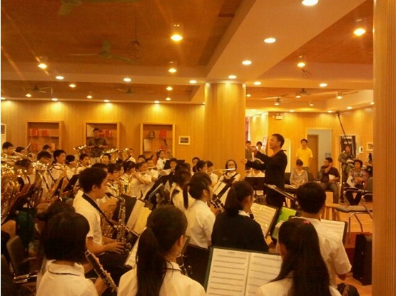 廣東實驗中學雅馬哈示范樂團管樂隊活動匯報 