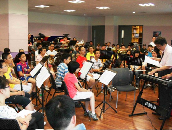杭州市少年宮雅馬哈示范管樂團大師班班活動報道 