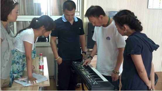 蘭州十四中示范樂(lè)團(tuán)大師班新聞報(bào)道 