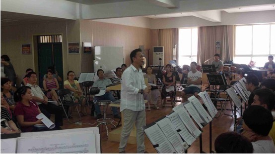 蘭州十四中示范樂(lè)團(tuán)大師班新聞報(bào)道 