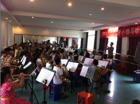 川音附小雅馬哈示范管樂團大師班活動報道 