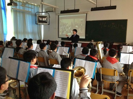 上海金蘋(píng)果學(xué)校管樂(lè)團(tuán)大師班活動(dòng)報(bào)道