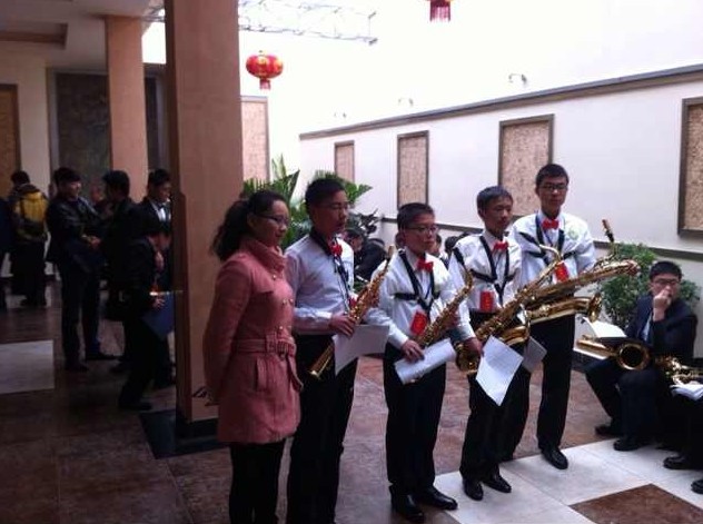 “2013首屆成都雅馬哈薩克斯管四重奏邀請賽”成功舉辦 