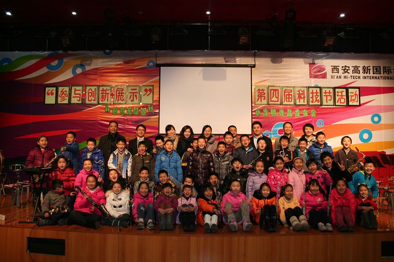 西安高新國際學校—“雅馬哈示范管樂團大師班”活動報道 