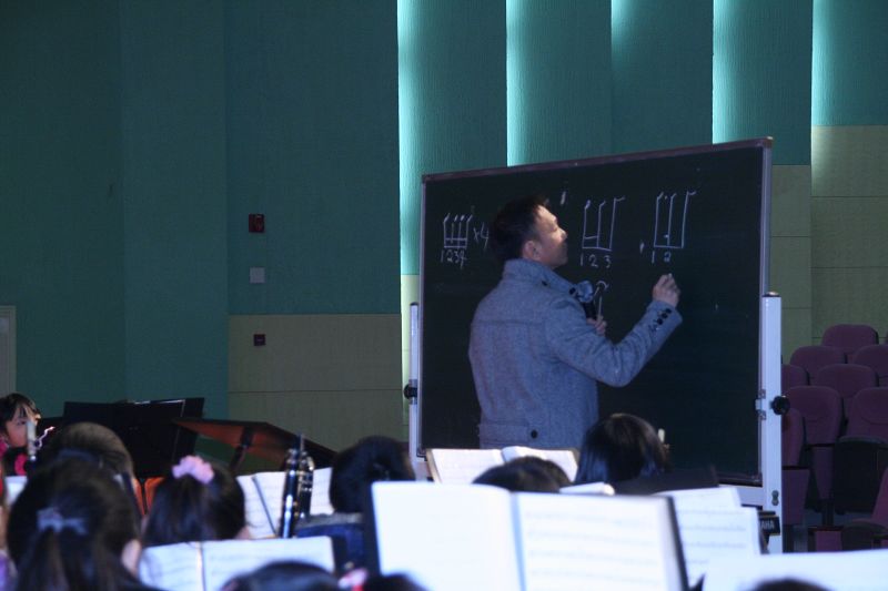 西安高新國際學校—“雅馬哈示范管樂團大師班”活動報道 