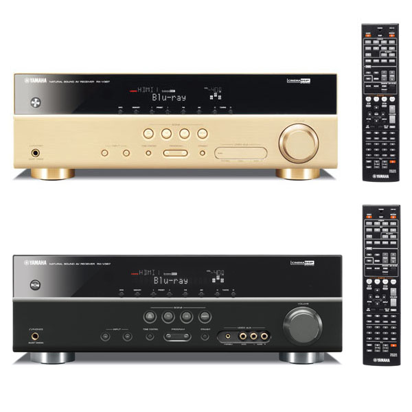 新款上市：RX-V367/HTR-3063,雅馬哈5.1聲道數碼家庭影院收音擴音機 