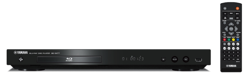 新款上市：BD-S477，雅馬哈Wi-Fi藍光播放機 