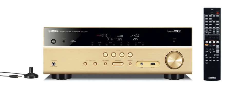 新款上市：RX-V477/HTR-4067，雅馬哈5.1聲道數碼家庭影院收音擴音機 