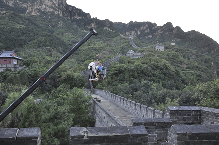 The Piano Guys在長城上演奏雅馬哈鋼琴 