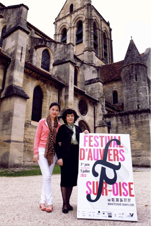 李斯倩獨奏音樂會在法國Auvers-sur-Oise音樂節大獲成功