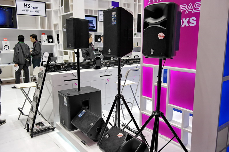 雅馬哈攜新一代MG系列調音臺等產品亮相中國(廣州)國際專業燈光、音響展覽會