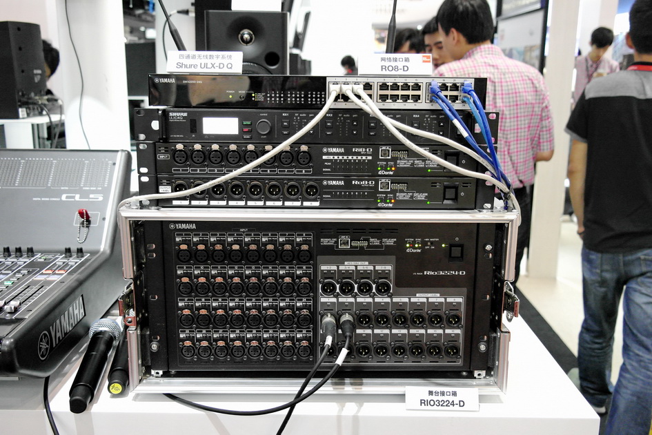 雅馬哈專業(yè)音響新產(chǎn)品亮相PALM EXPO 2013展會 