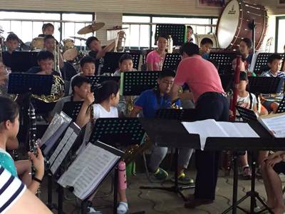 雅馬哈示范樂團青島嘉峪關小學管樂團大師班活動成功舉辦