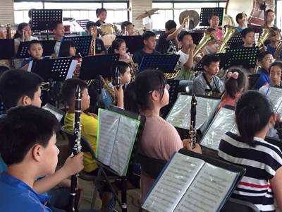 雅馬哈示范樂團青島嘉峪關小學管樂團大師班活動成功舉辦