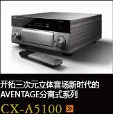 3次元立體音場の新世紀を拓くAVENTAGEセパレートシリーズ CX-A5100