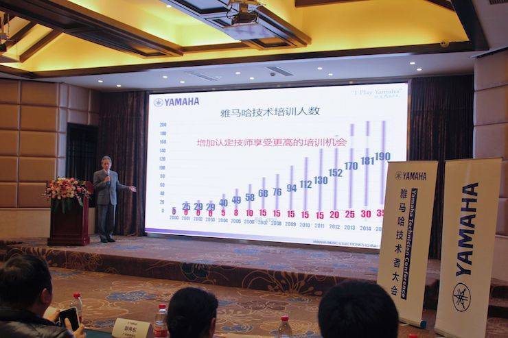 2017年雅馬哈管樂技術(shù)者大會召開，技術(shù)人員同聚一堂