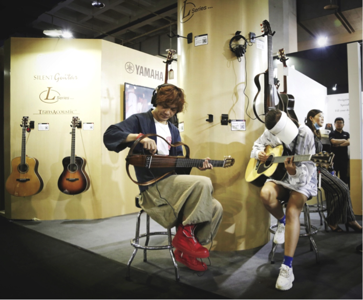 音樂，讓生活更美好：雅馬哈亮相北京國際音樂生活展