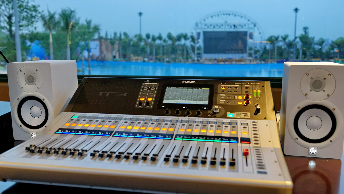 TF 和 Dante 網(wǎng)絡(luò)音頻應(yīng)用于云南彌勒湖泉水世界樂園