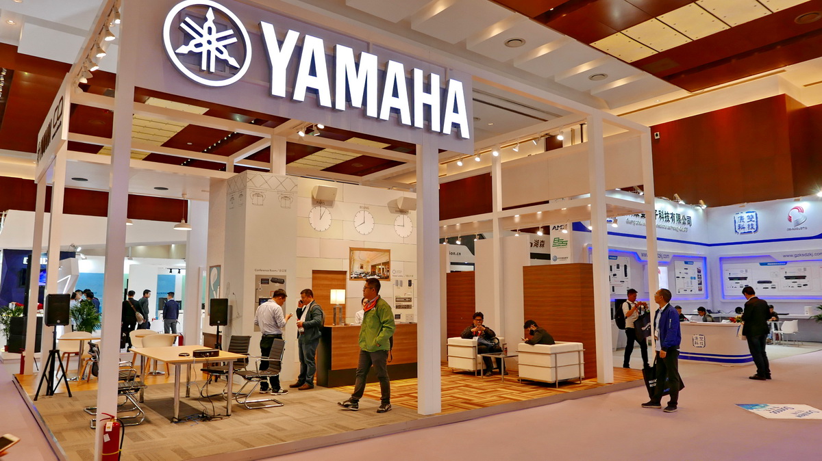 雅馬哈攜商用安裝系統(tǒng)參展 Infocomm China 2017