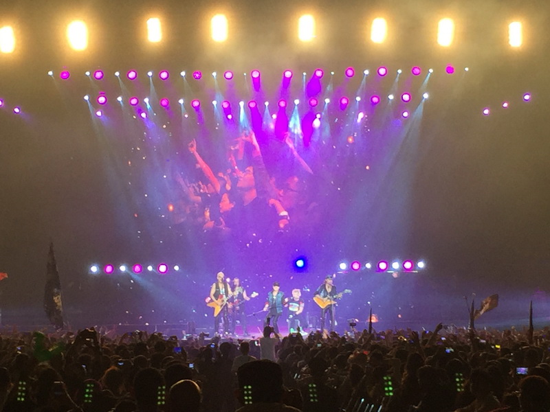 2015長江國際音樂節——CL5 數字調音臺助陣蝎子樂隊亮相2015長江國際音樂節