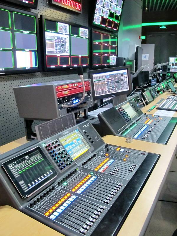 北京網絡廣播電視臺——CL3數字調音臺落戶高清演播廳