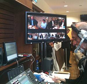 八國集團首腦會議——雅馬哈 CL3 調音臺中的領導人之聲