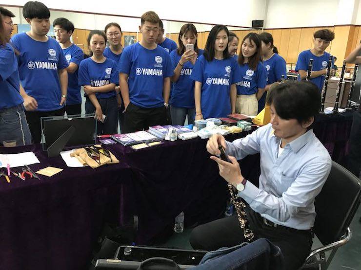 藝術(shù)家X雅馬哈 | 雅馬哈藝術(shù)家橋本真介參加2018中國?延吉國際單簧管藝術(shù)節(jié)