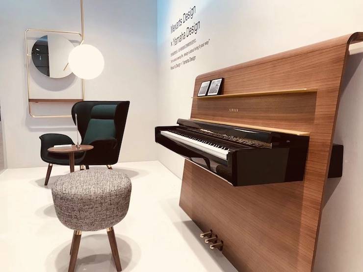 攜手Mexarts漾美家居，概念款雅馬哈亮相上海家具展