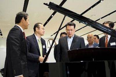 回顧發(fā)展歷史，暢想科技未來|中國浙江省代表團視察雅馬哈企業(yè)博物館