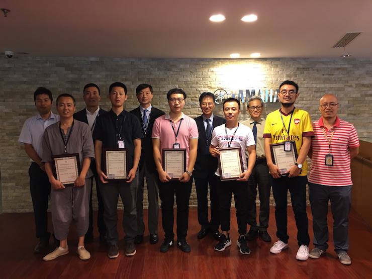 雅馬哈第144期調(diào)律師培訓(xùn)班順利畢業(yè)