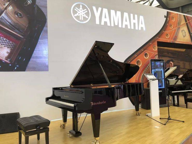 部分參展鋼琴展示