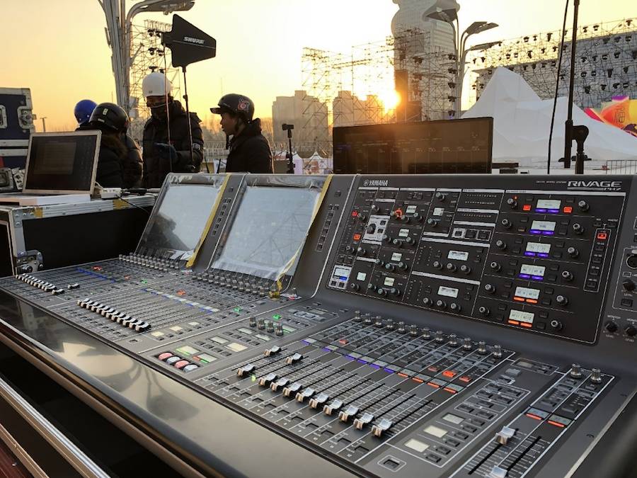 RIVAGE PM7數字混音系統助力2019北京跨年活動