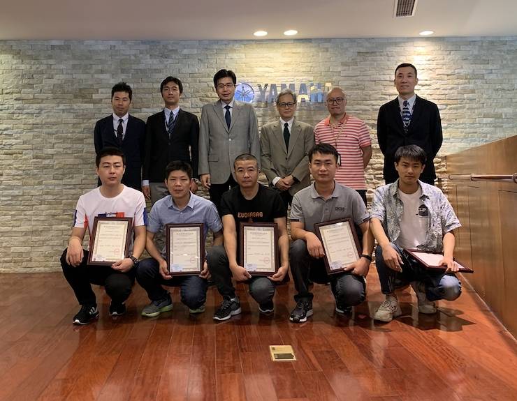 雅馬哈第149期調律師培訓班順利結束