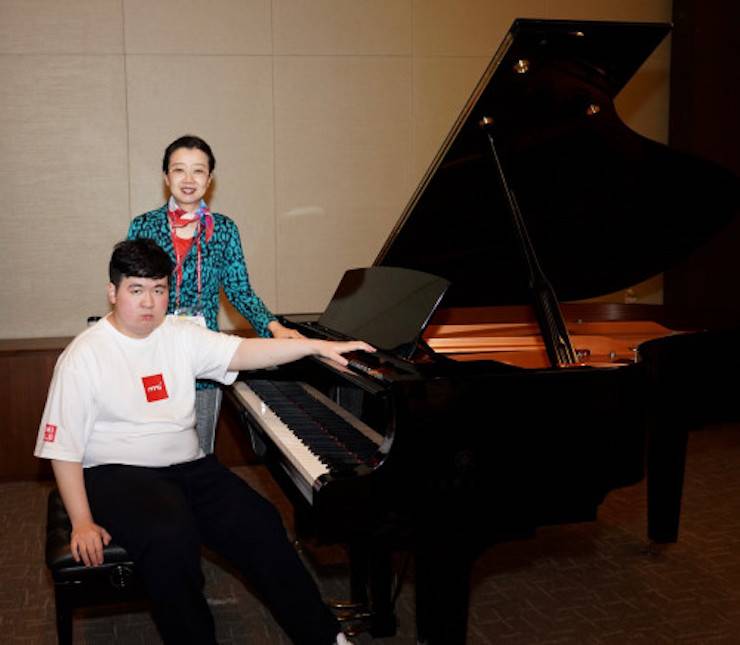 “雅馬哈未來藝術(shù)家”劉明康首秀《2019國際特奧·韓國藝術(shù)節(jié)》