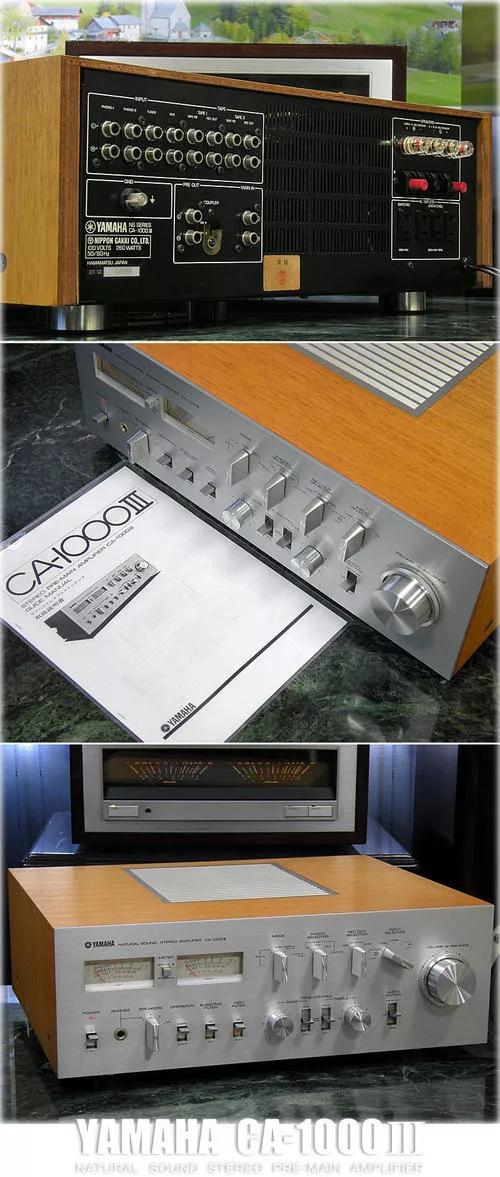 雅馬哈(YAMAHA?)旗艦C/M-5000前/后級放大器《樂派》鑒賞會