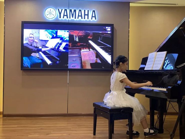 精彩回顧 | 雅馬哈e聯(lián)遠(yuǎn)程藝術(shù)教育聯(lián)盟俄羅斯美女鋼琴家古娃老師遠(yuǎn)程公開課