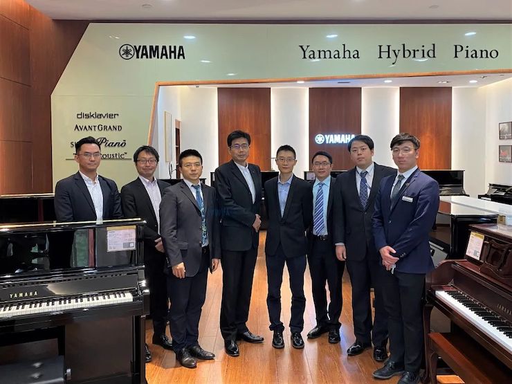 情系伙伴,傳遞溫情 | 雅馬哈(中國)公司總經理拜訪上海知音音樂文化股份有限公司