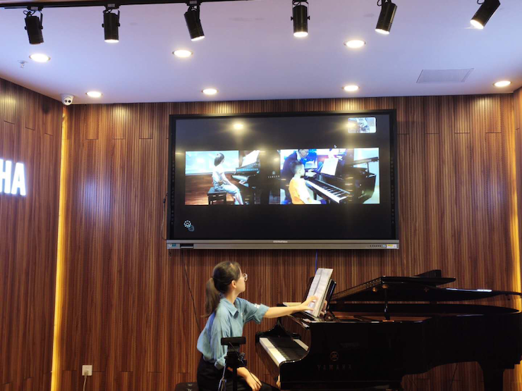 活動報道 | 遠程藝術教育大師課活動—雅馬哈藝術家趙宇大師課