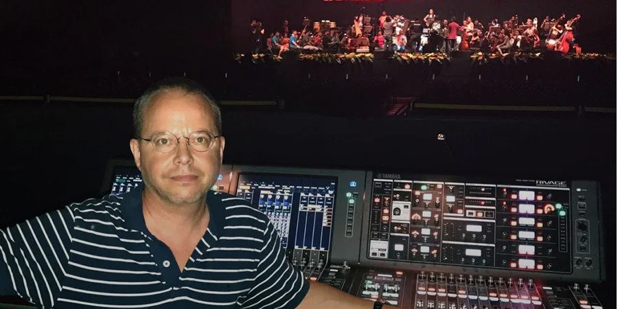 卡雷拉斯巴西巡演中的雅馬哈RIVAGE PM10