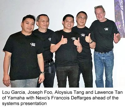 在新加坡點燃新系統