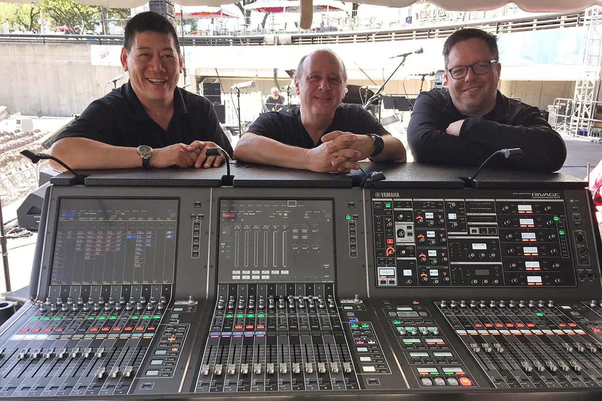 雅馬哈RIVAGE PM調(diào)音臺(tái)在底特律爵士音樂(lè)節(jié)上大放異彩