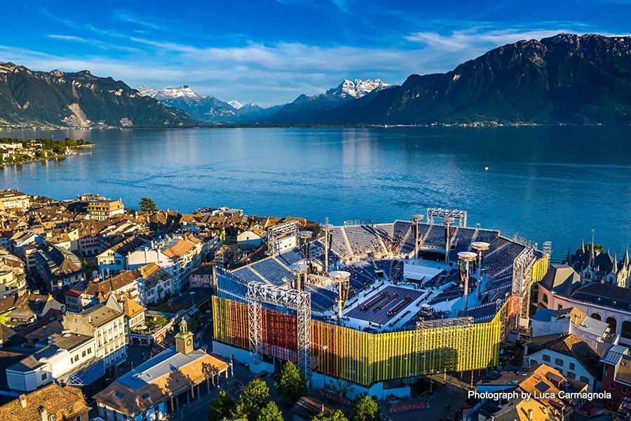 葡萄酒、無(wú)線(xiàn)和歌曲：11套雅馬哈數(shù)字混音系統(tǒng)確保“一代人一次”的瑞士奇觀讓人沉醉