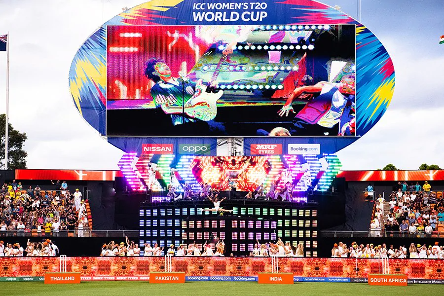 RIVAGE PM系列被用于悉尼展覽場體育場舉行的第七屆T20女子板球世界杯開幕式