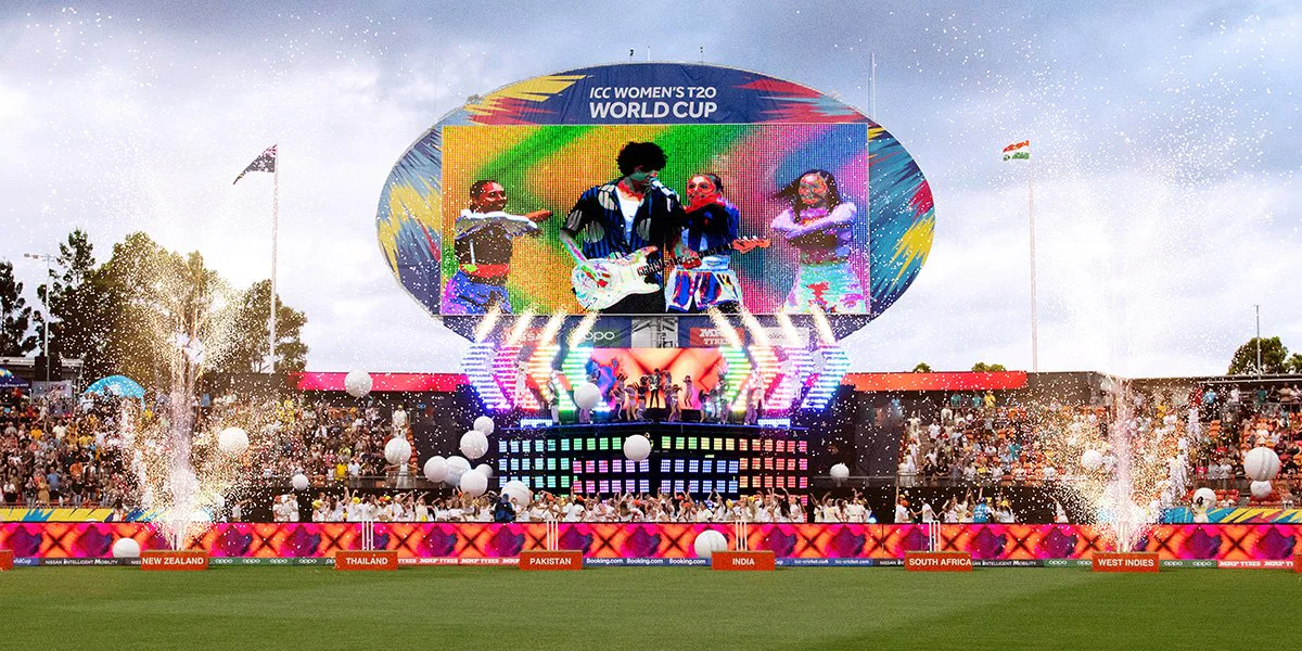 RIVAGE PM系列被用于悉尼展覽場體育場舉行的第七屆T20女子板球世界杯開幕式