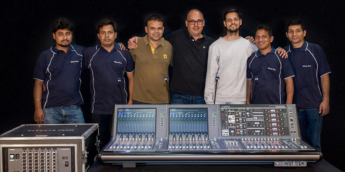 Effects Tech使用雅馬哈RIVAGE PM7改善現(xiàn)場音響藝術