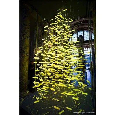 前沿的圣誕樹——雅馬哈為V&A博物館“會說話的樹”傳遞聲音